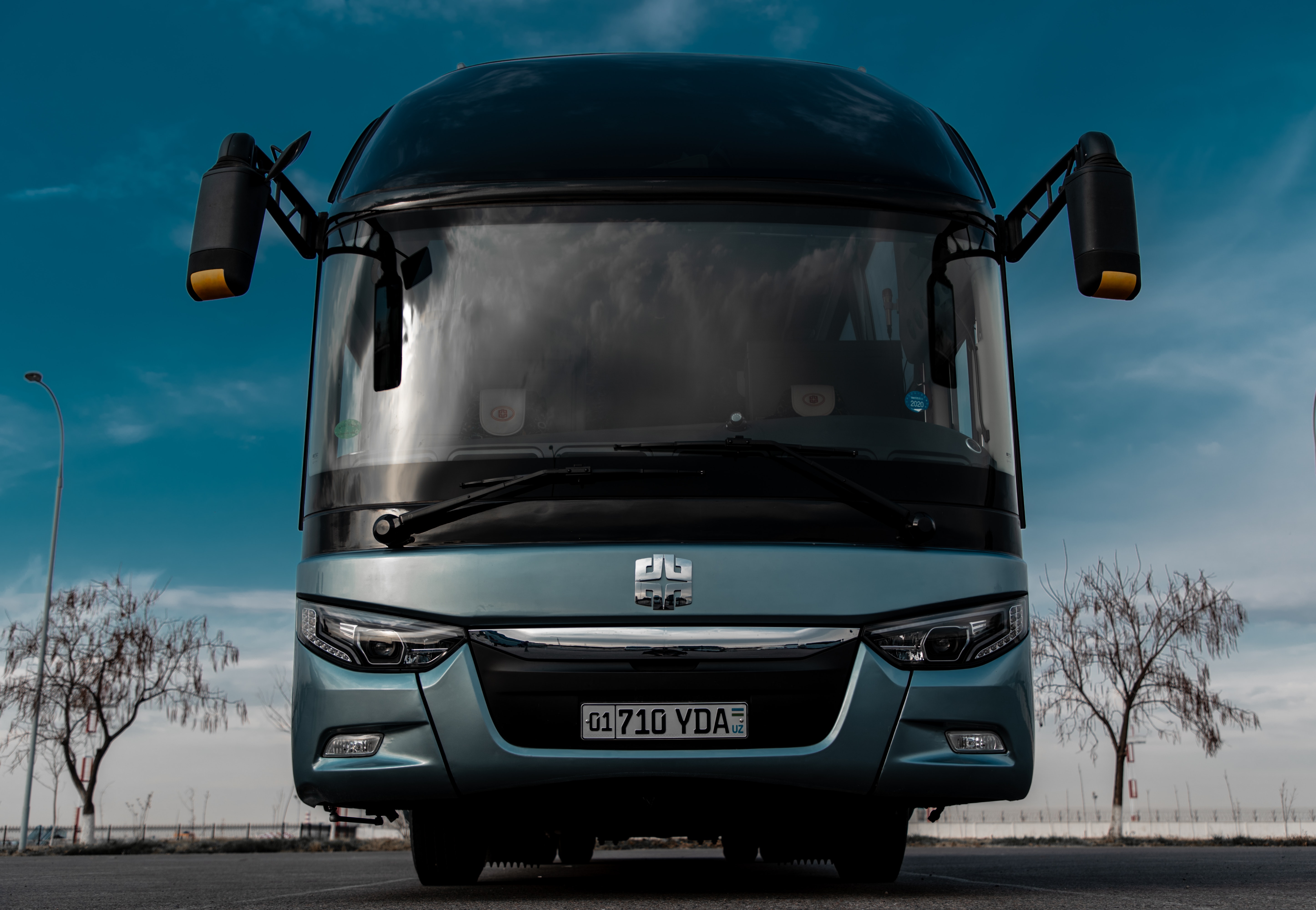 Front of a Motor Coach